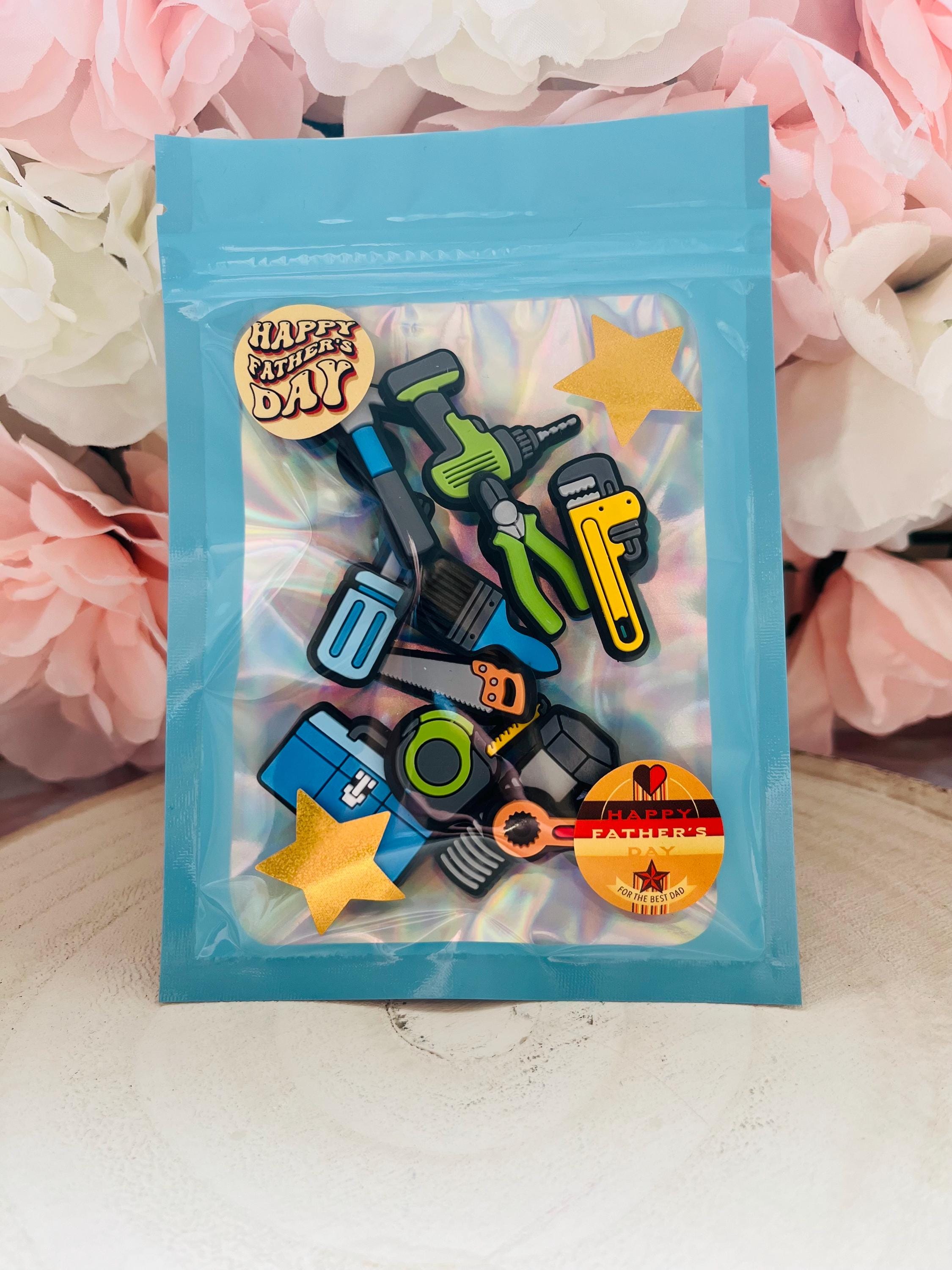 Tool Croc Charms: 11-Piece Builder PVC Clog Decorations