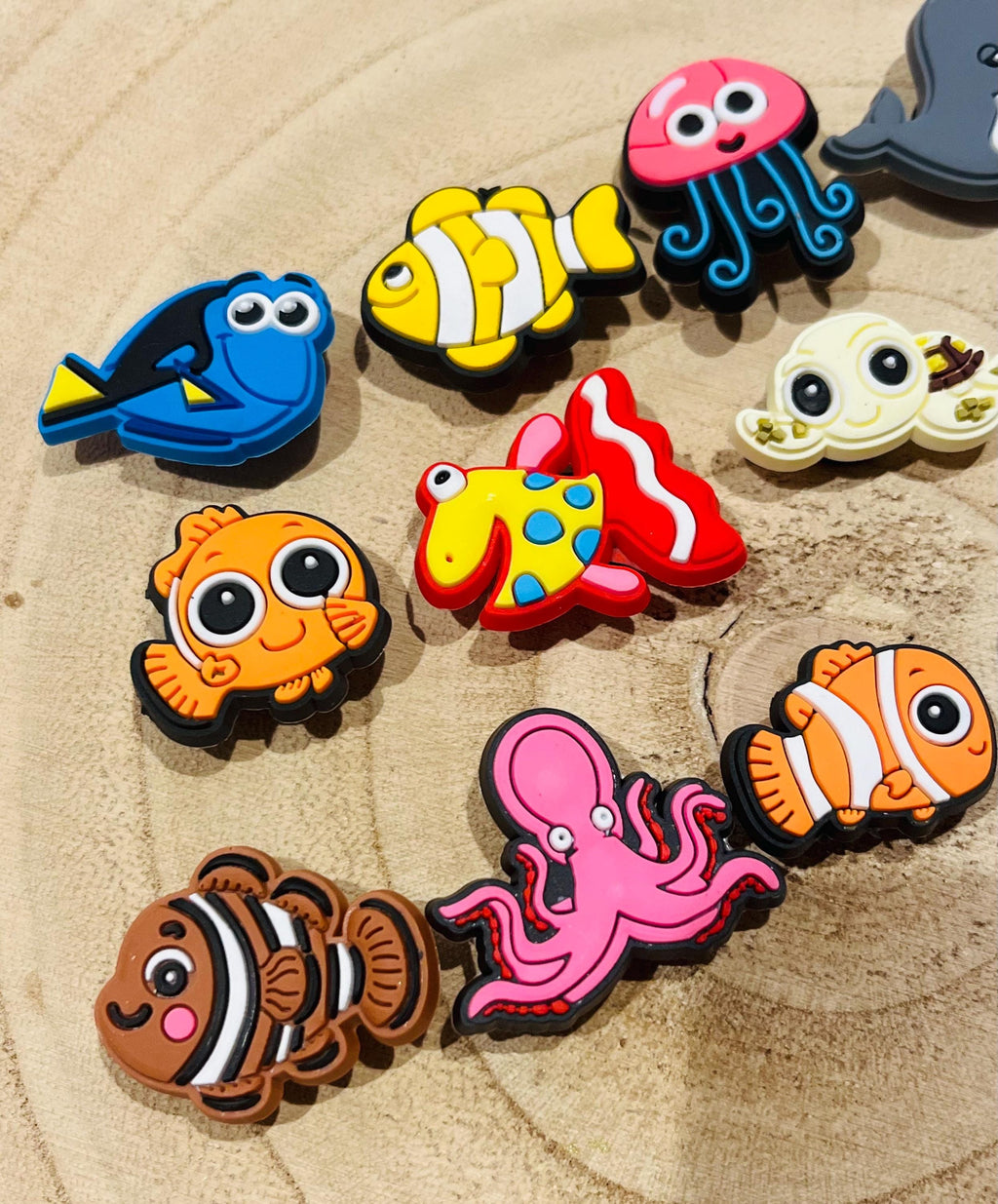 Finding Nemo Croc Charms - Under the Sea PVC Shoe Charms