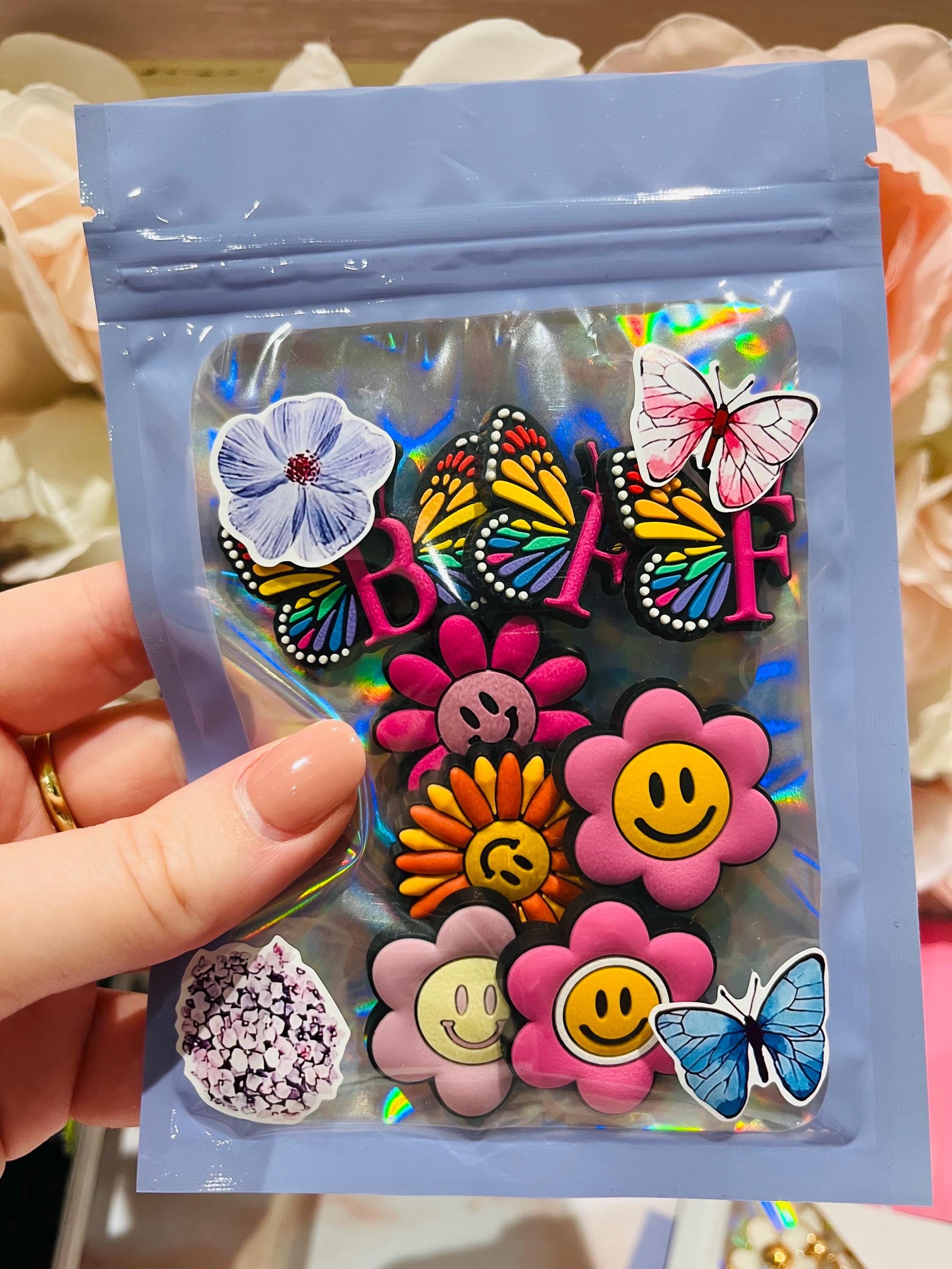 Best Friend Party Bag Idea | Sleepover Gifts | BFF Croc Charms