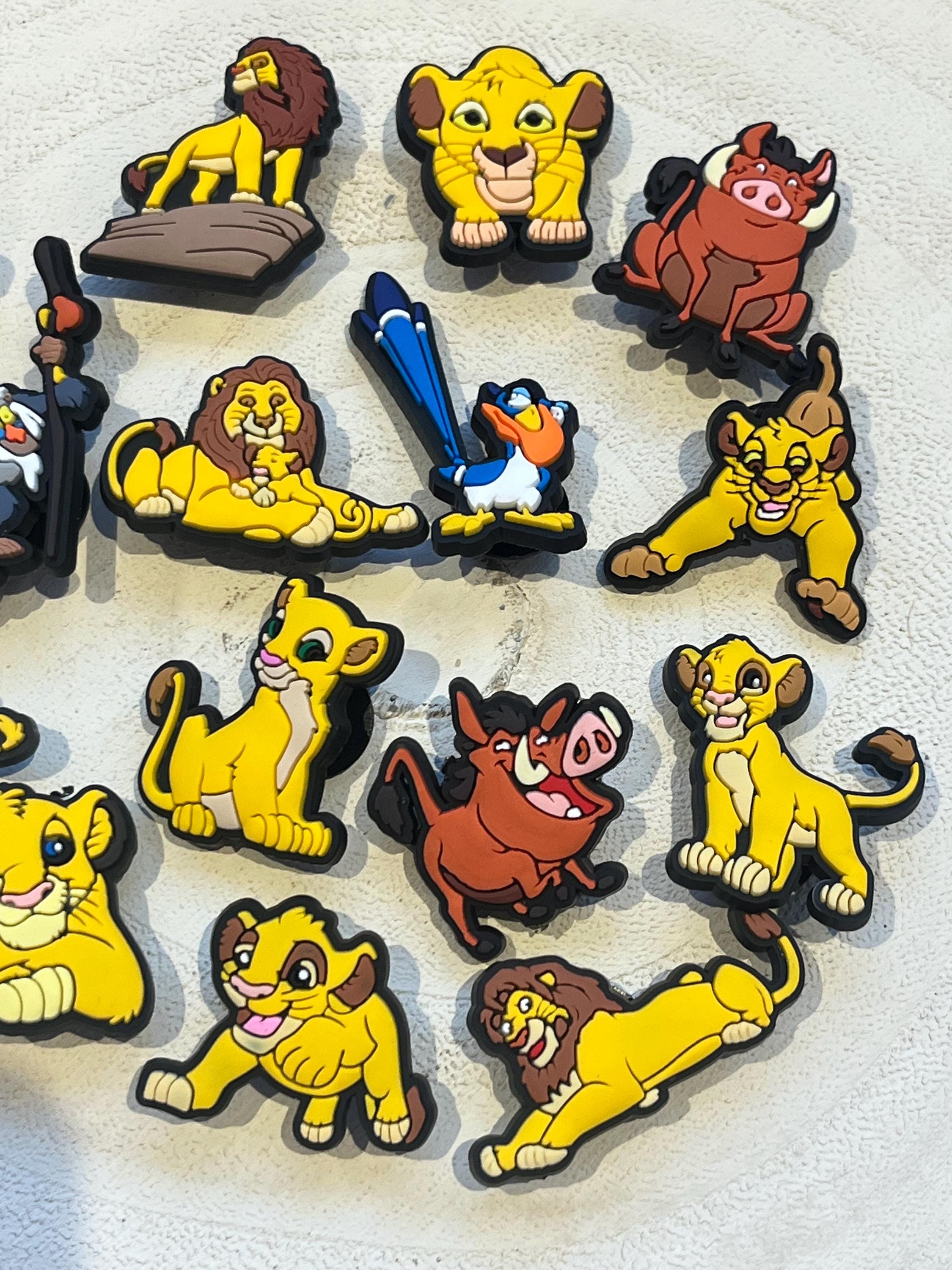 lion king gifts shoe clip pin croc charm accessories disney