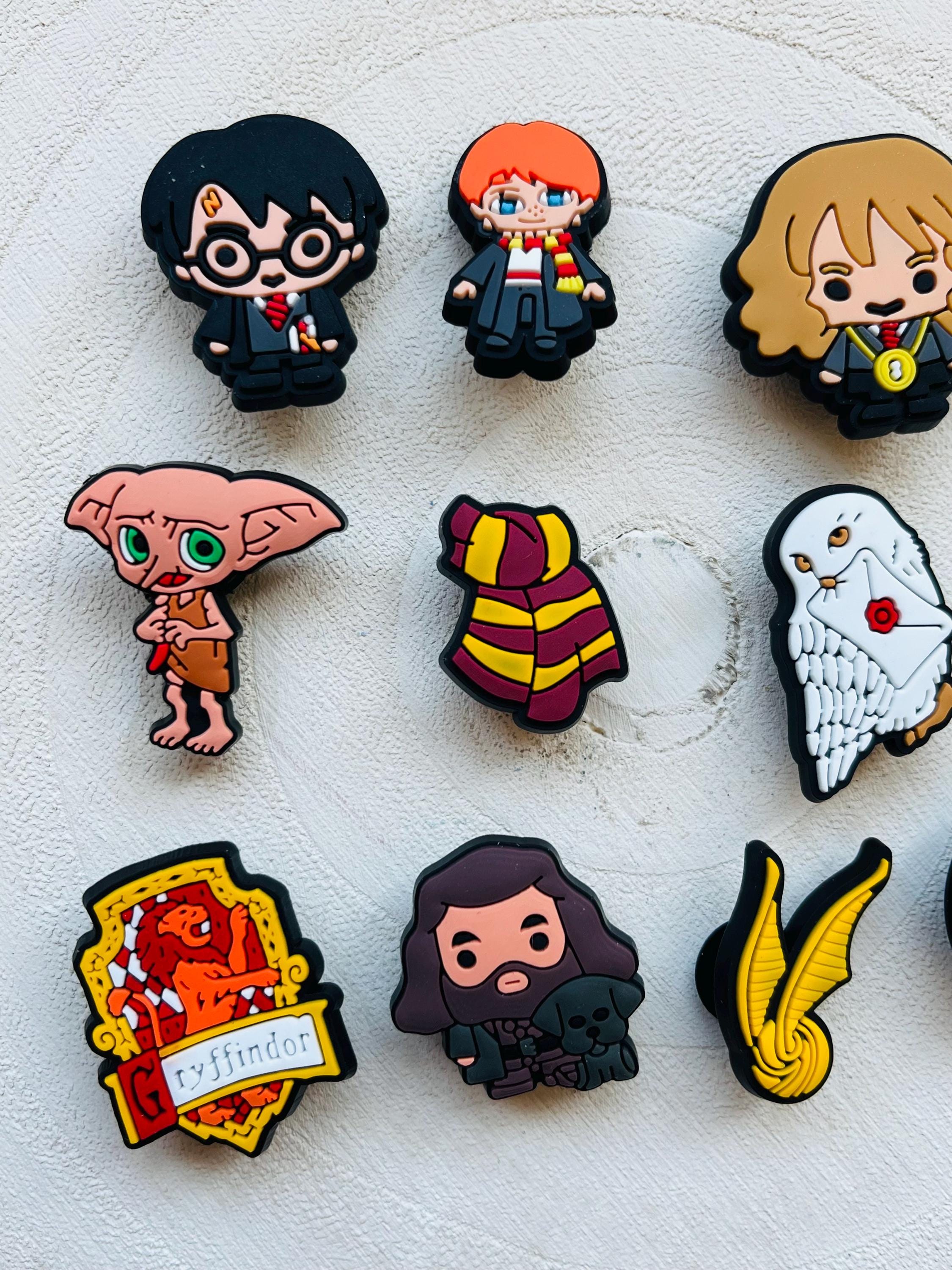 harry potter gifts set of 10 shoe charms pvc accessories