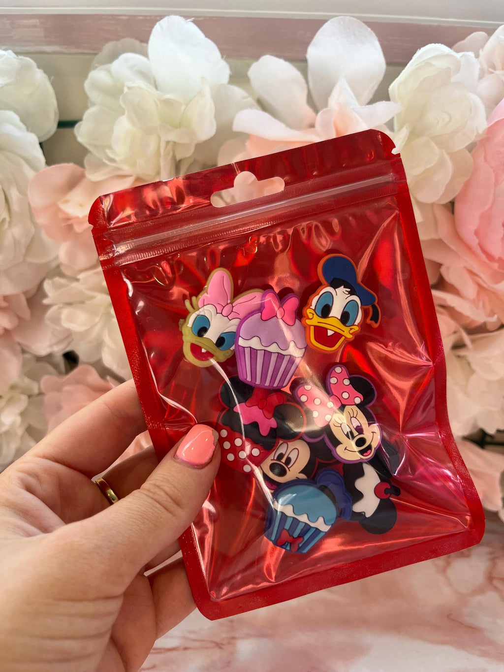 Disneyland Croc Charms | Disneyland Jibbitz | Disney Shoe Pin Clips | Mickey Mouse | Minnie Mouse