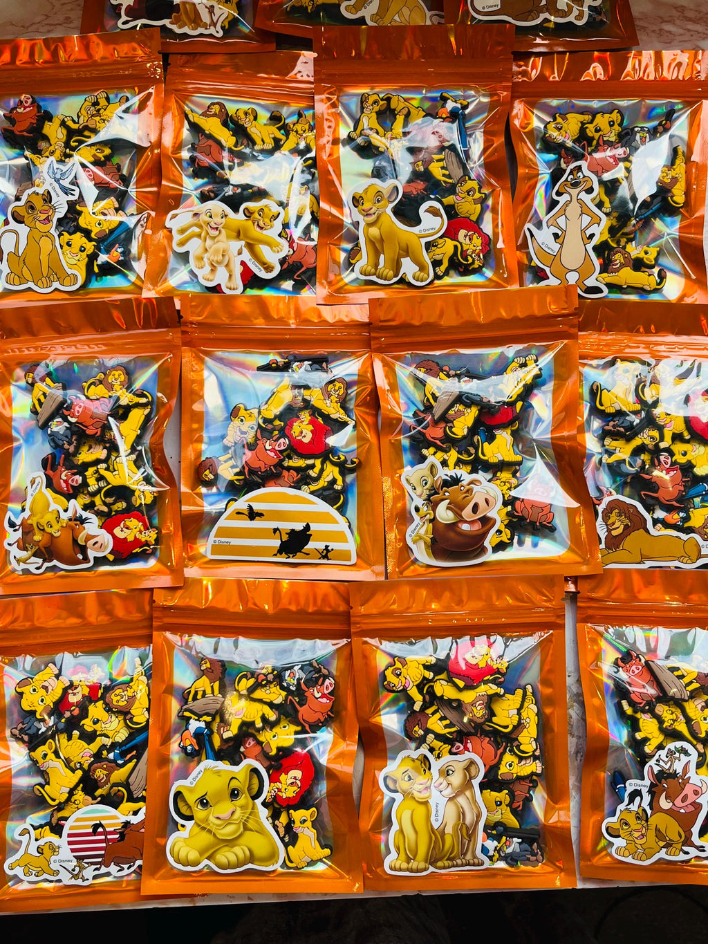 Lion King Croc Charms | Bundle Of Charms Pack of 15 | Fashion Shoe Disney Accessories | Lion King Jibbitz