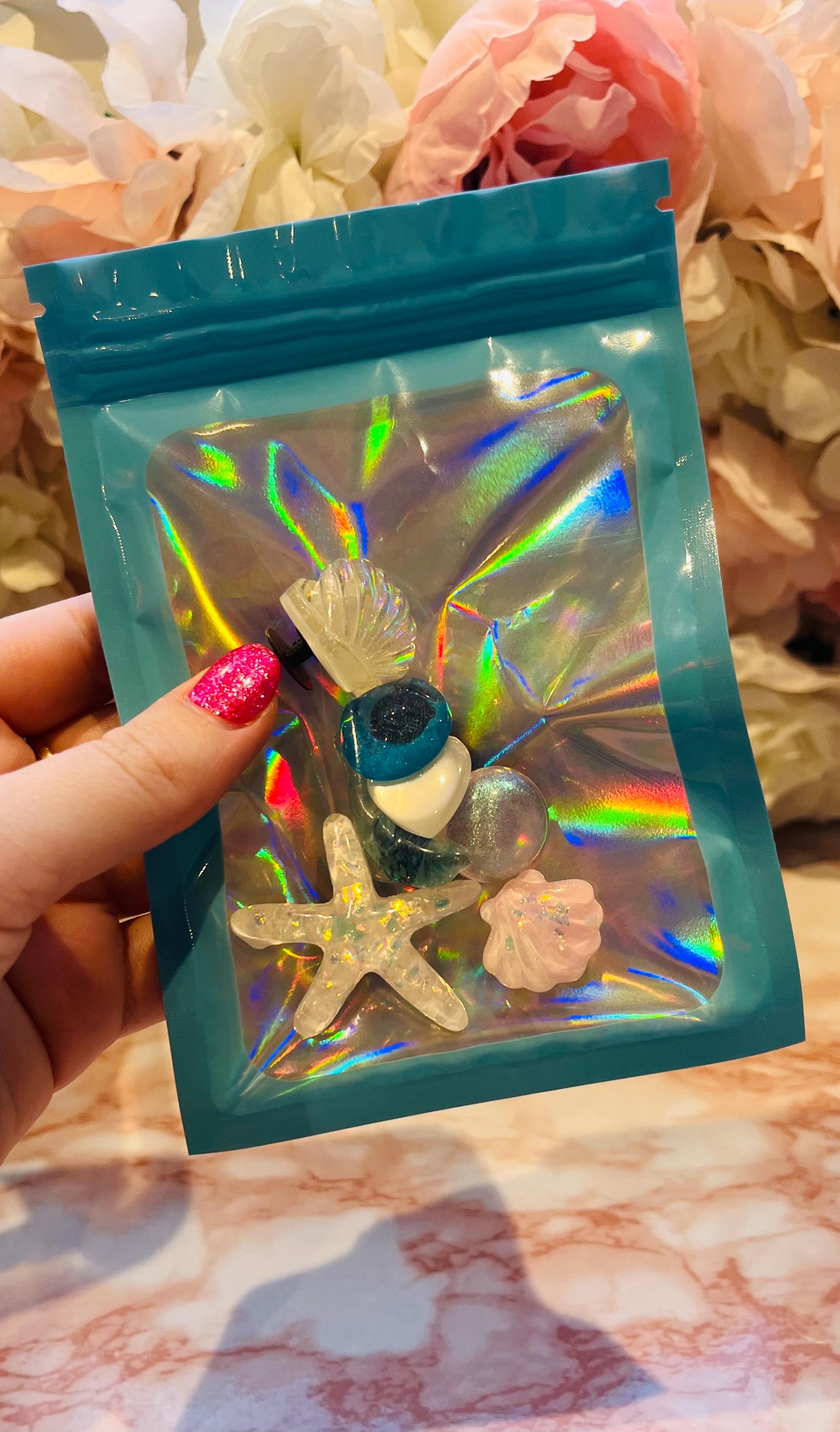 Sea Life Shoe Charms - Pearl, Dolphin, Starfish - Croc & Clog Decoration