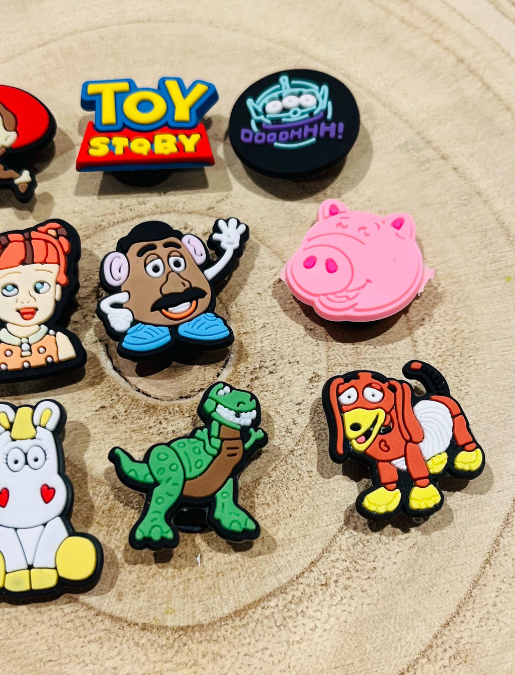 Toy Story Croc Charms: 12-Piece PVC Shoe Charms