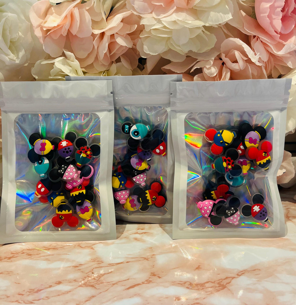 Mickey & Minnie Mouse Croc Charms | Shoe Decoration, Set of 11