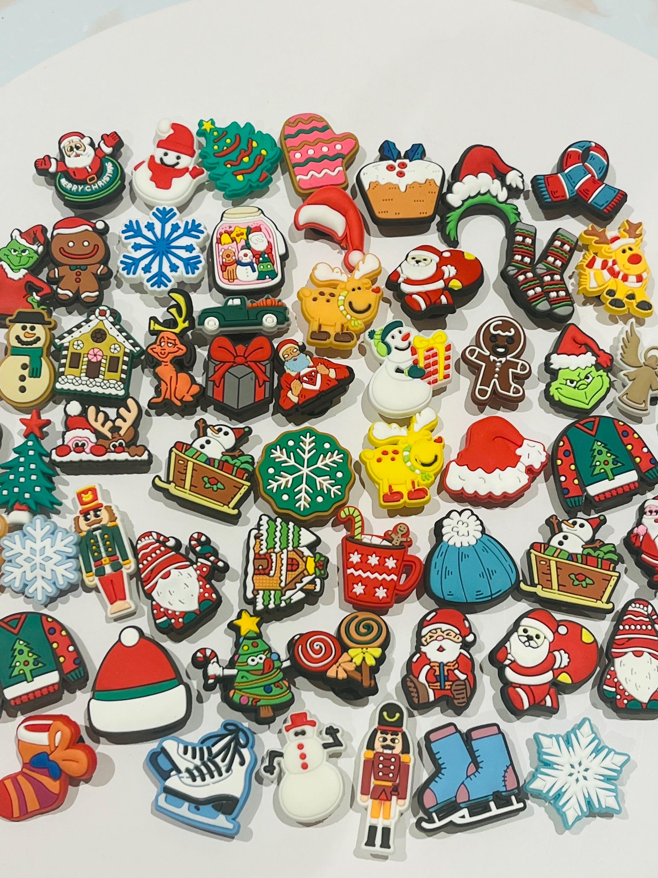 24 Christmas Advent Calendar Croc Charms DIY