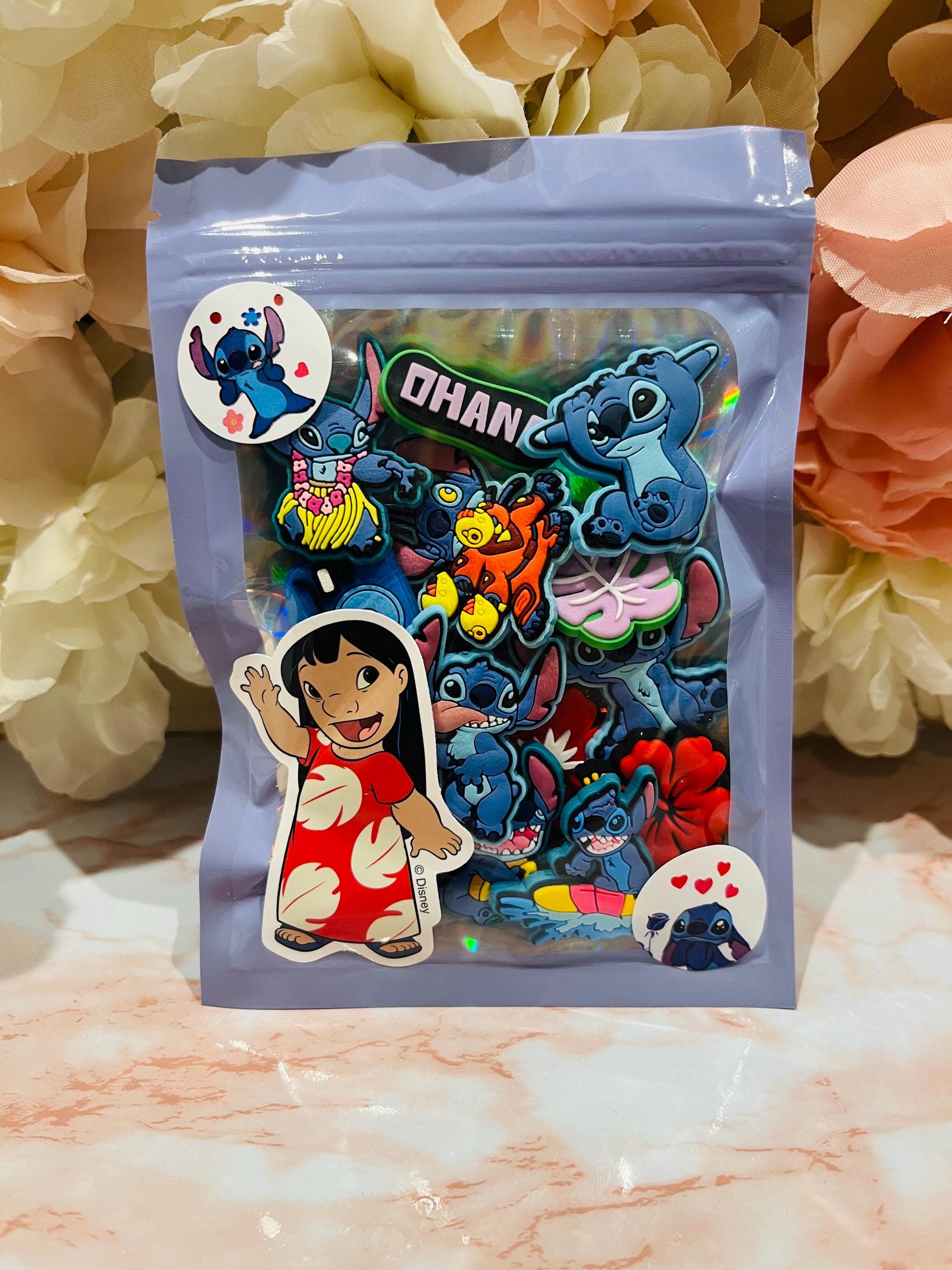 Set of 12 Stitch Disney Character Croc Charm Shoe Charms