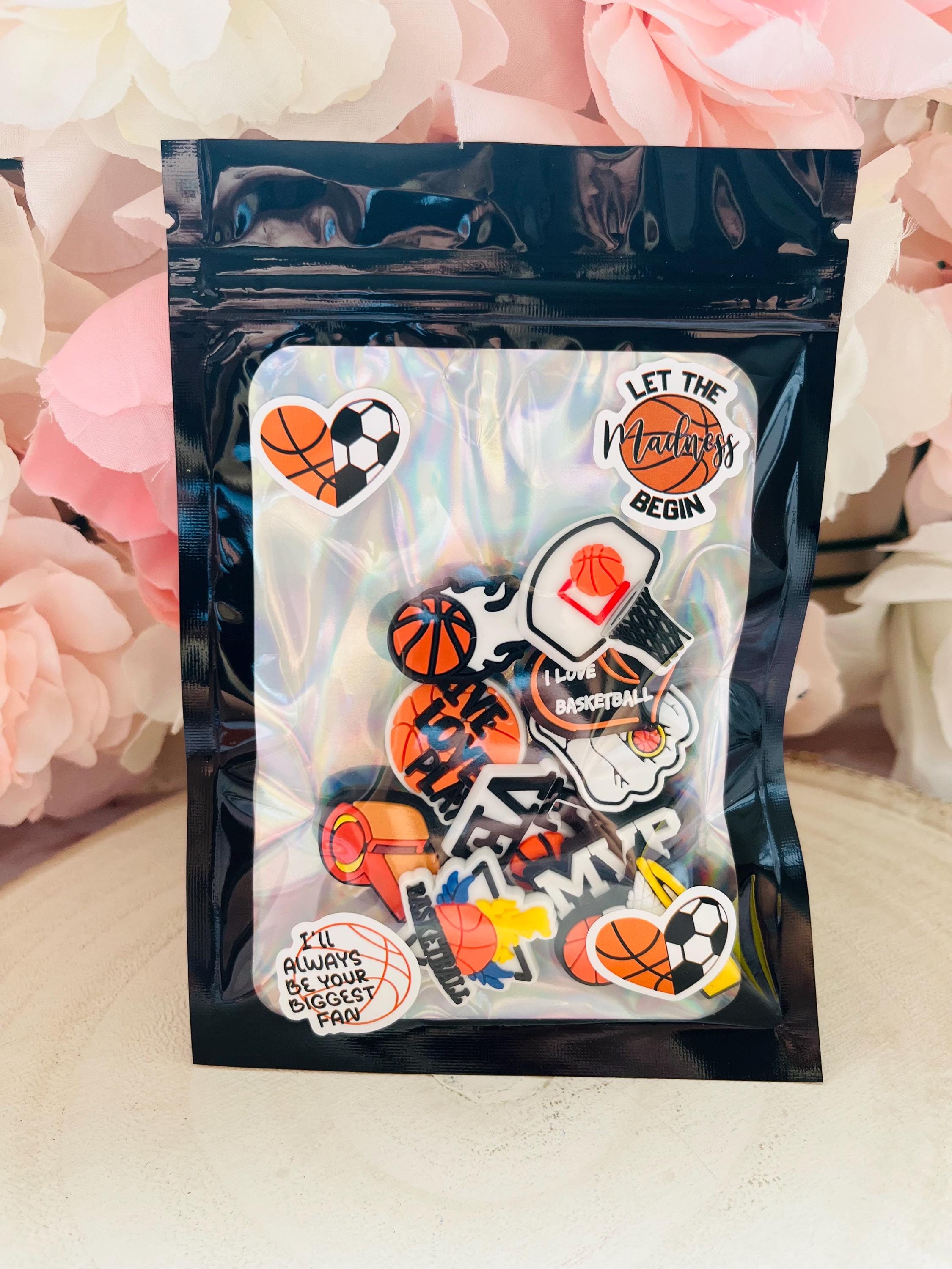 Basketball Croc Charms - 10 Piece PVC Shoe Clog Accessories