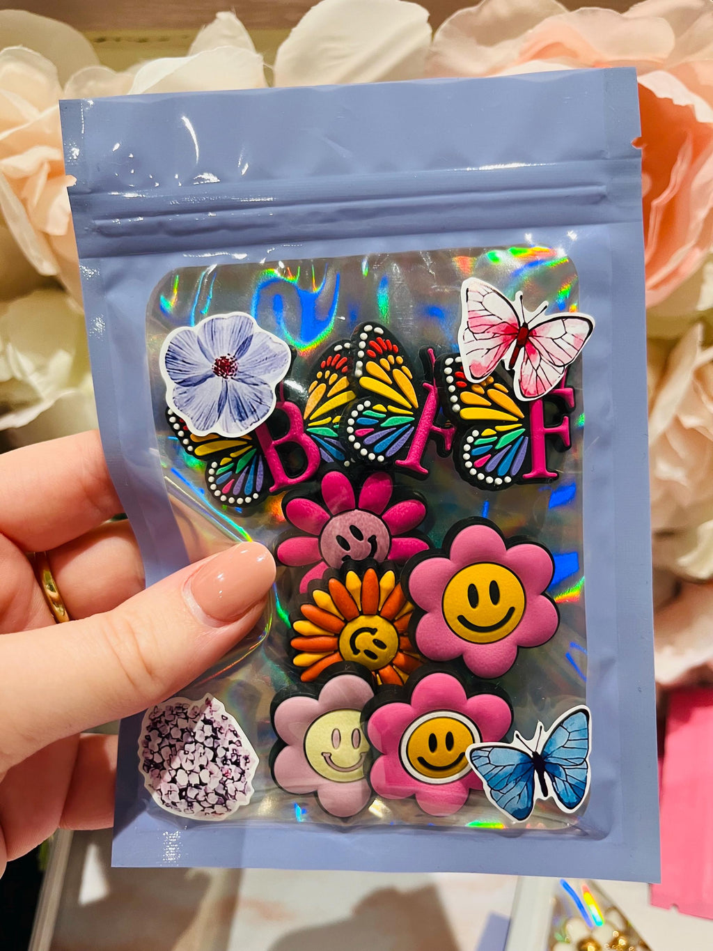Best Friend Party Bag Idea | Sleepover Gifts | BFF Croc Charms