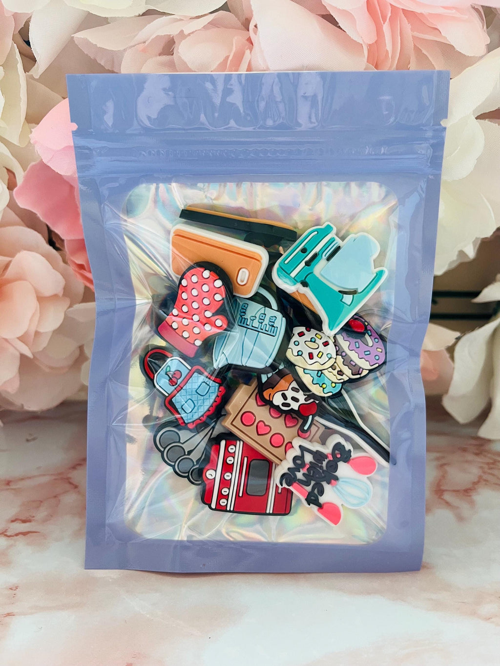 Pack of 14 Baking Chef Cook Croc charms Shoe fashion jibbitz