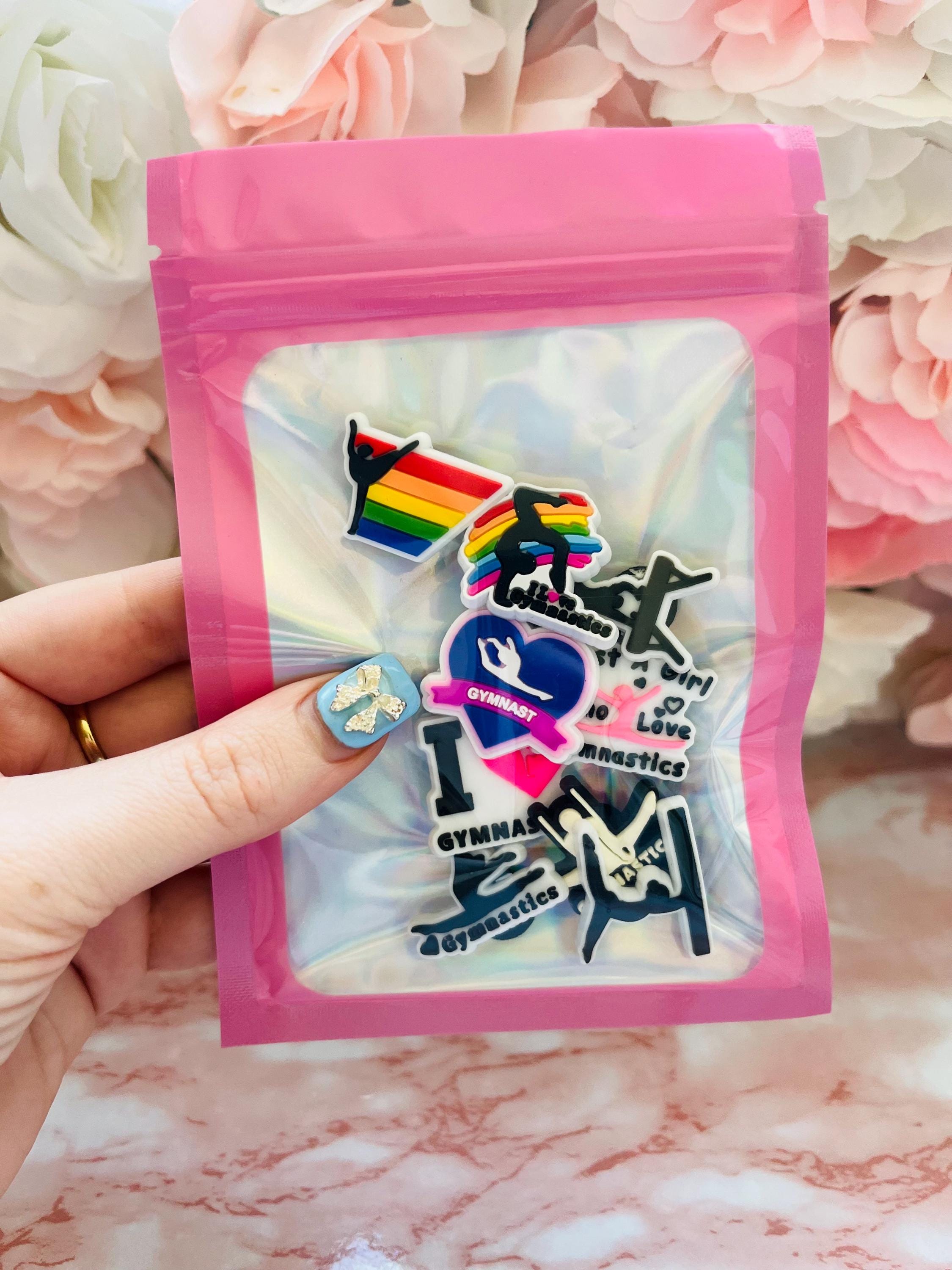 Set of 9 Gymnastics Croc Charms For Crocs Clog Shoe Fashion Accessories