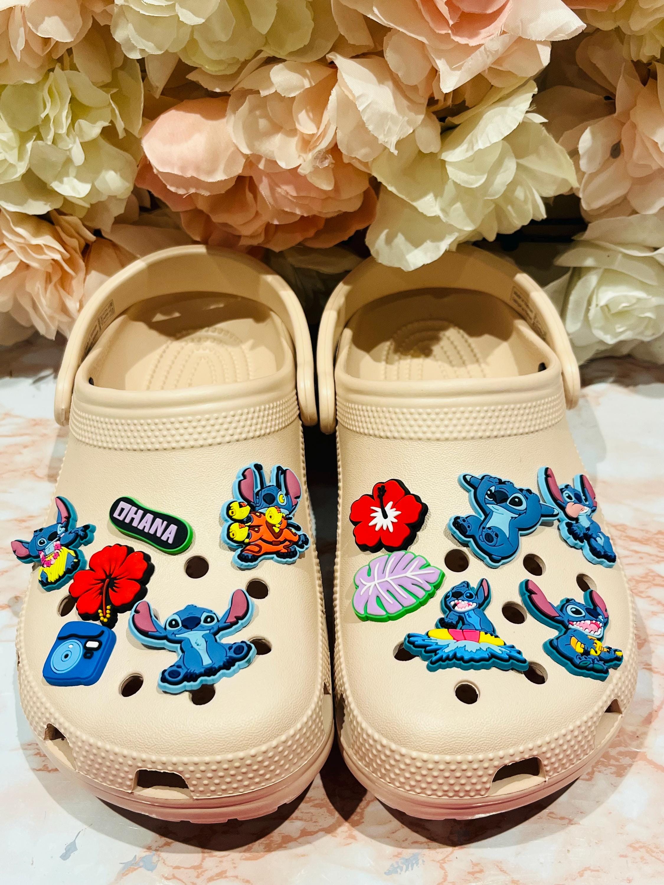 Stitch Croc Charms Party Favor Bags - 12 Piece Set