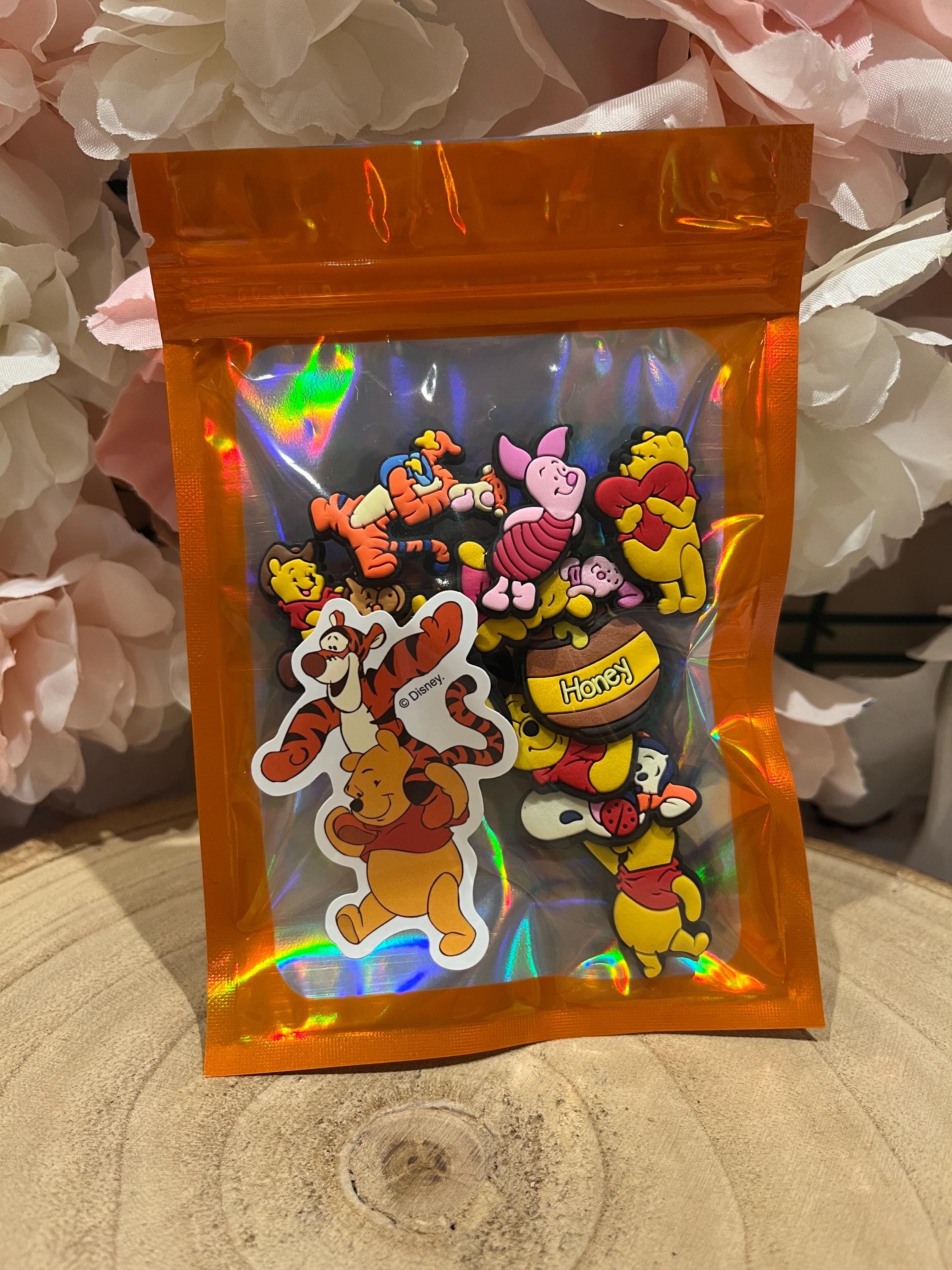 Set of 10 Winnie The Pooh Croc Charms | Disney Croc Charms | Clog Charms | Tigger Croc Charms | Piglet Eeyore Honey Pot Charms