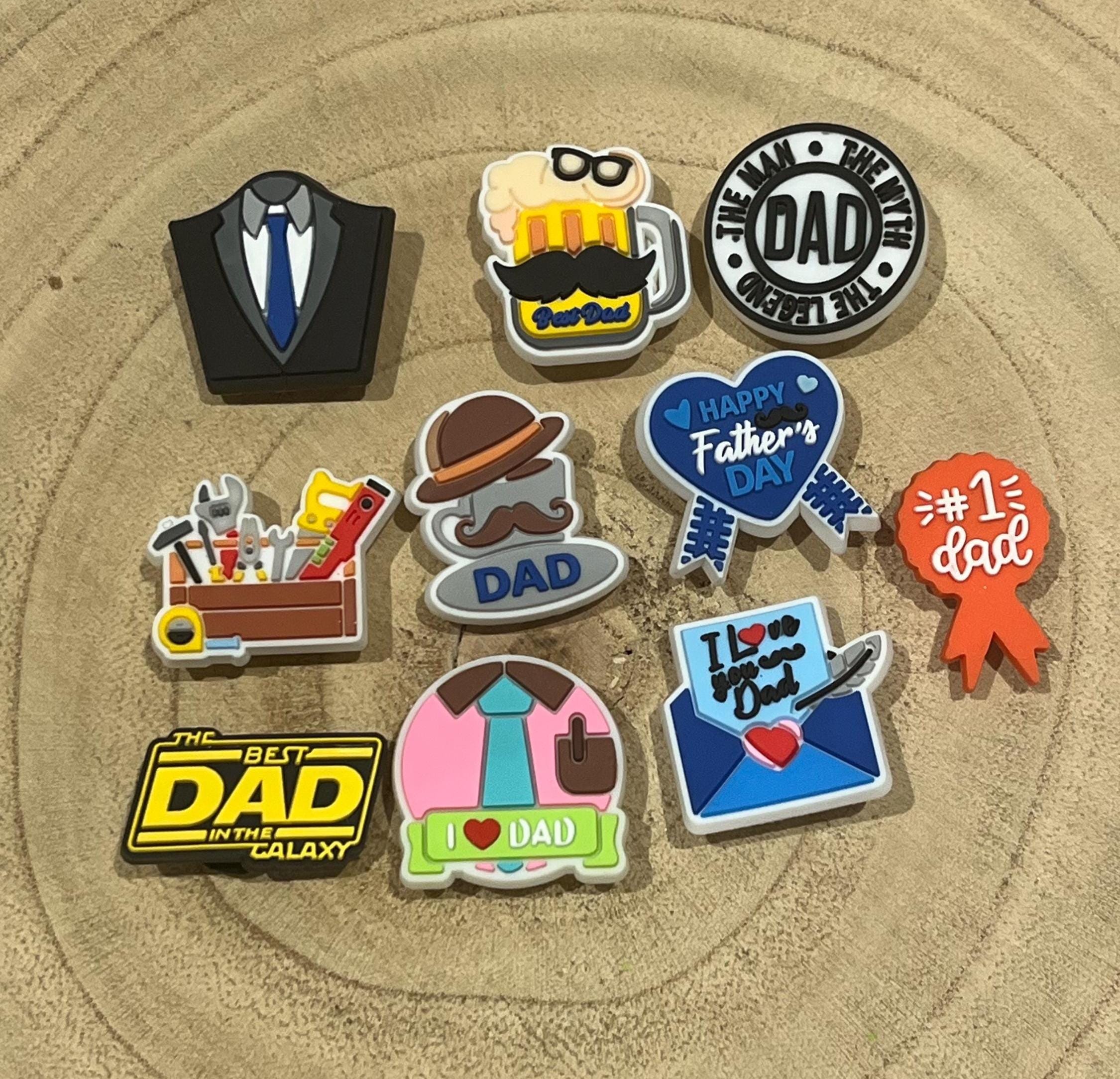 Dad Croc Charms Special Dad Clog PVC Shoe Accessories