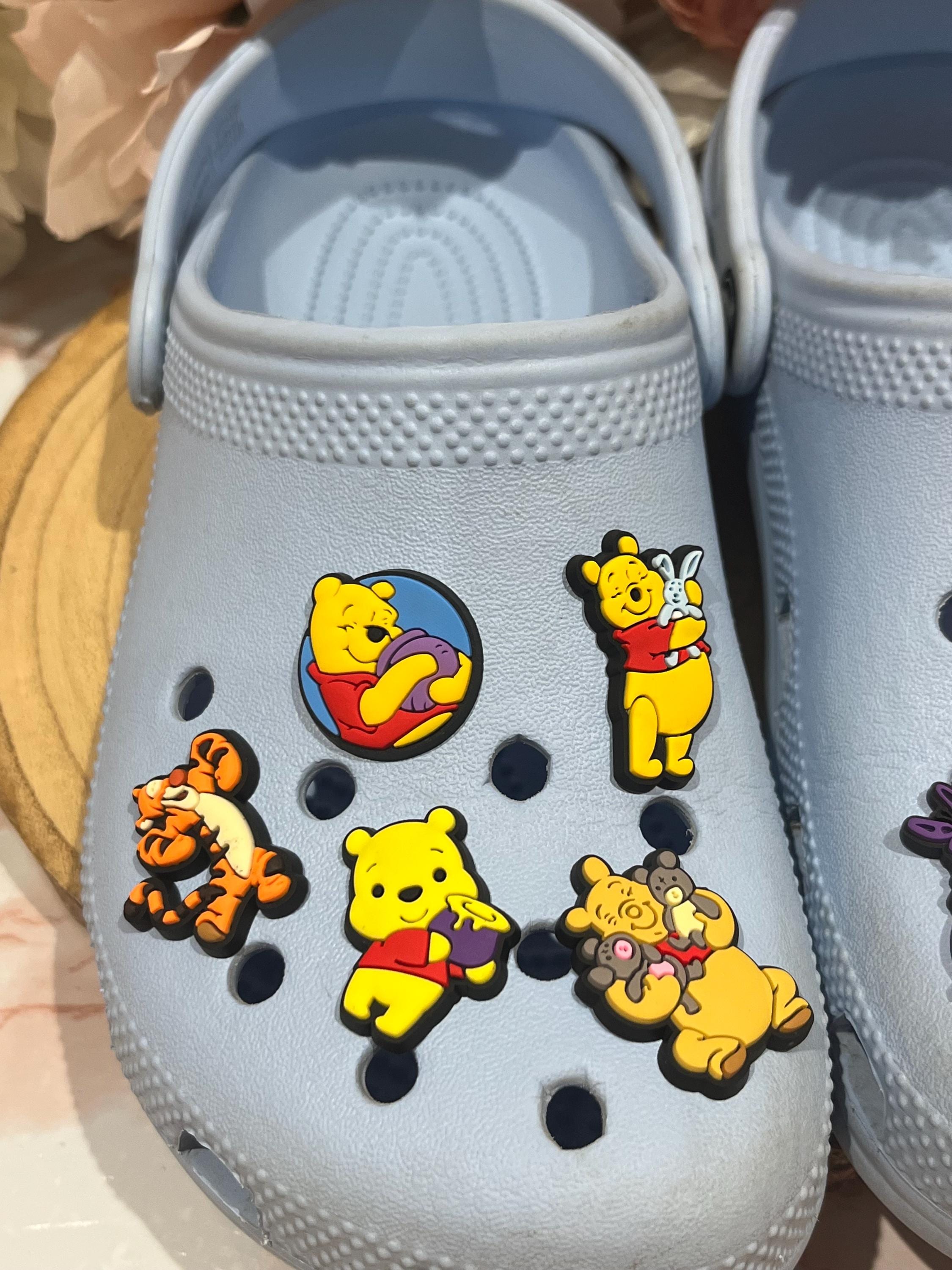 Pack of 10 Winnie The Pooh Disney Croc Charm Bundle