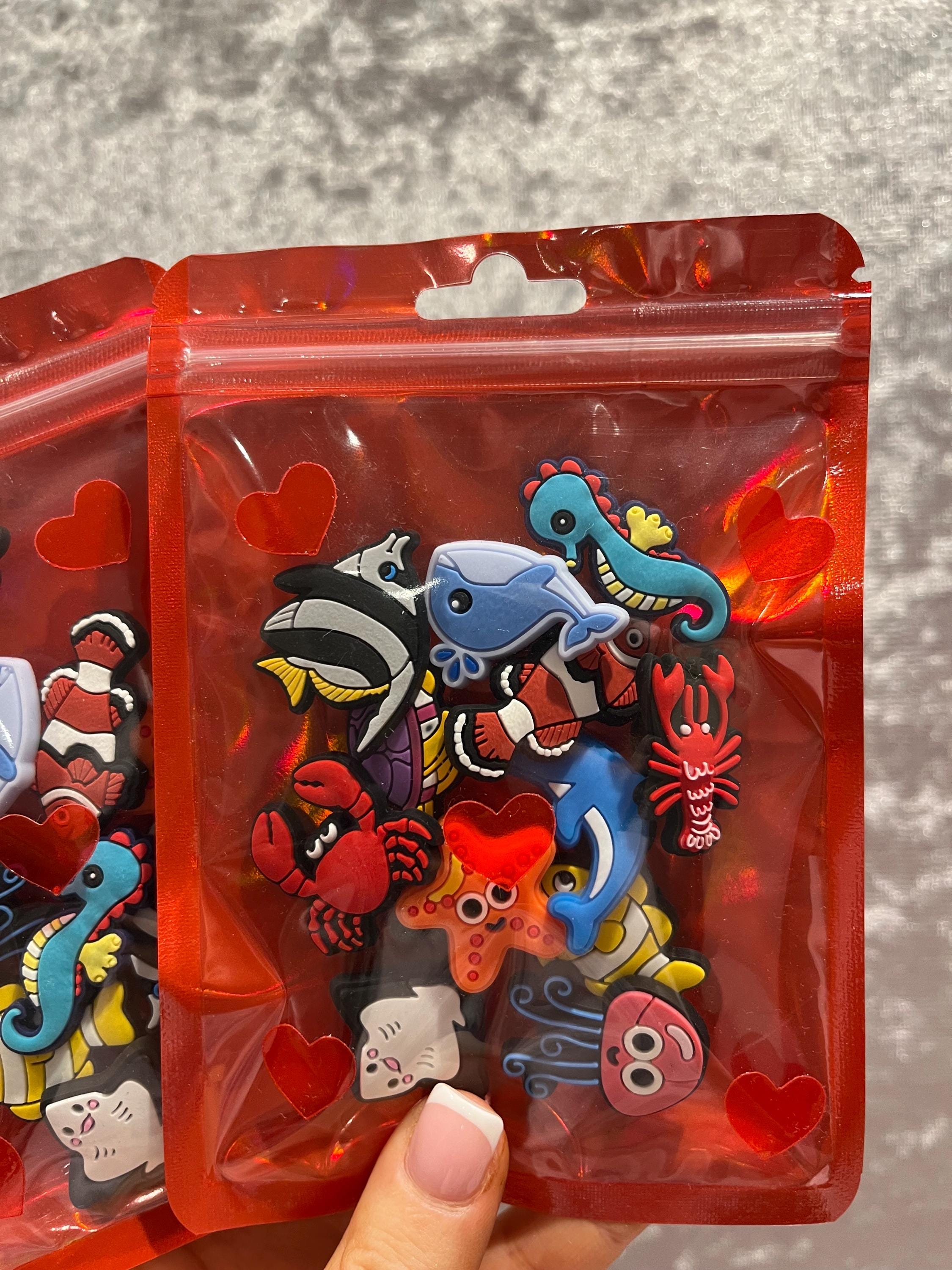 Under The Sea Croc Charms: PVC Shoe Charm Bundle