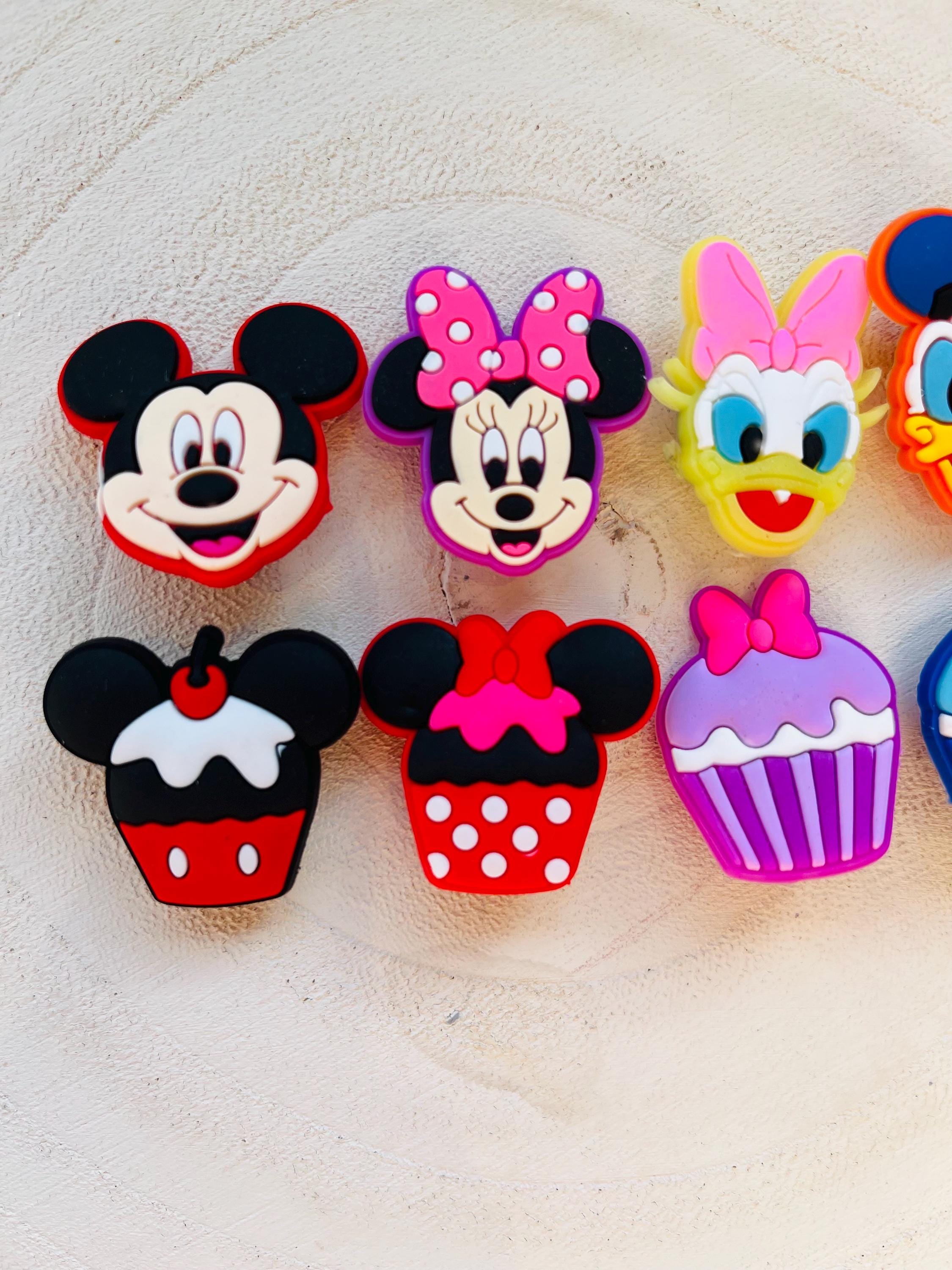 Disneyland Croc Charms | Disneyland Jibbitz | Disney Shoe Pin Clips | Mickey Mouse | Minnie Mouse