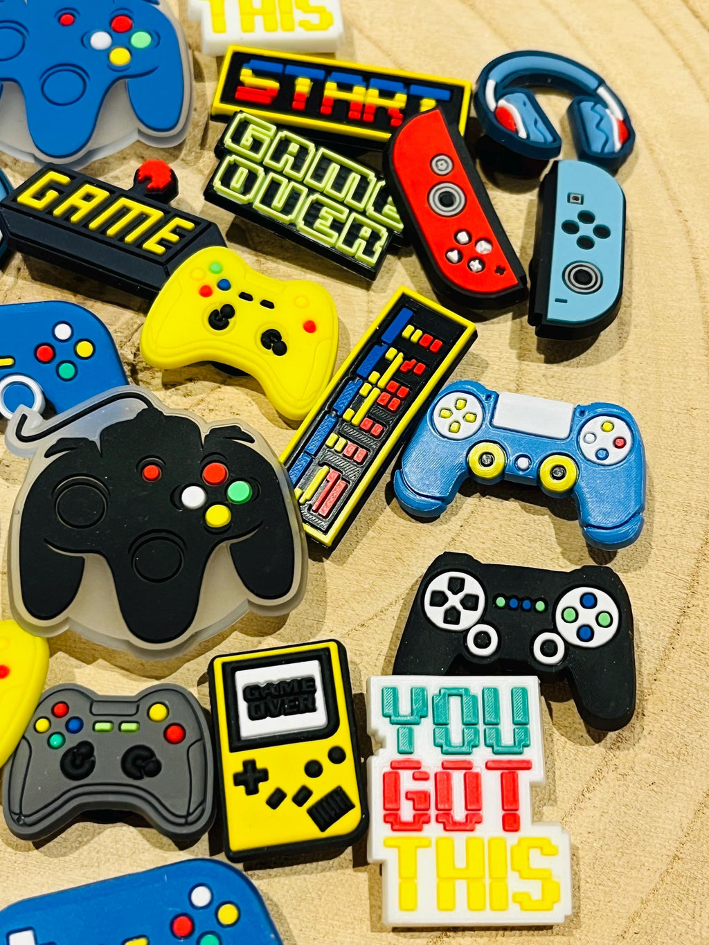 Gaming Croc Charms - Nintendo Switch Bundle (Pack of 10)